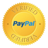 Paypal Verified - Secure payments on your Card!